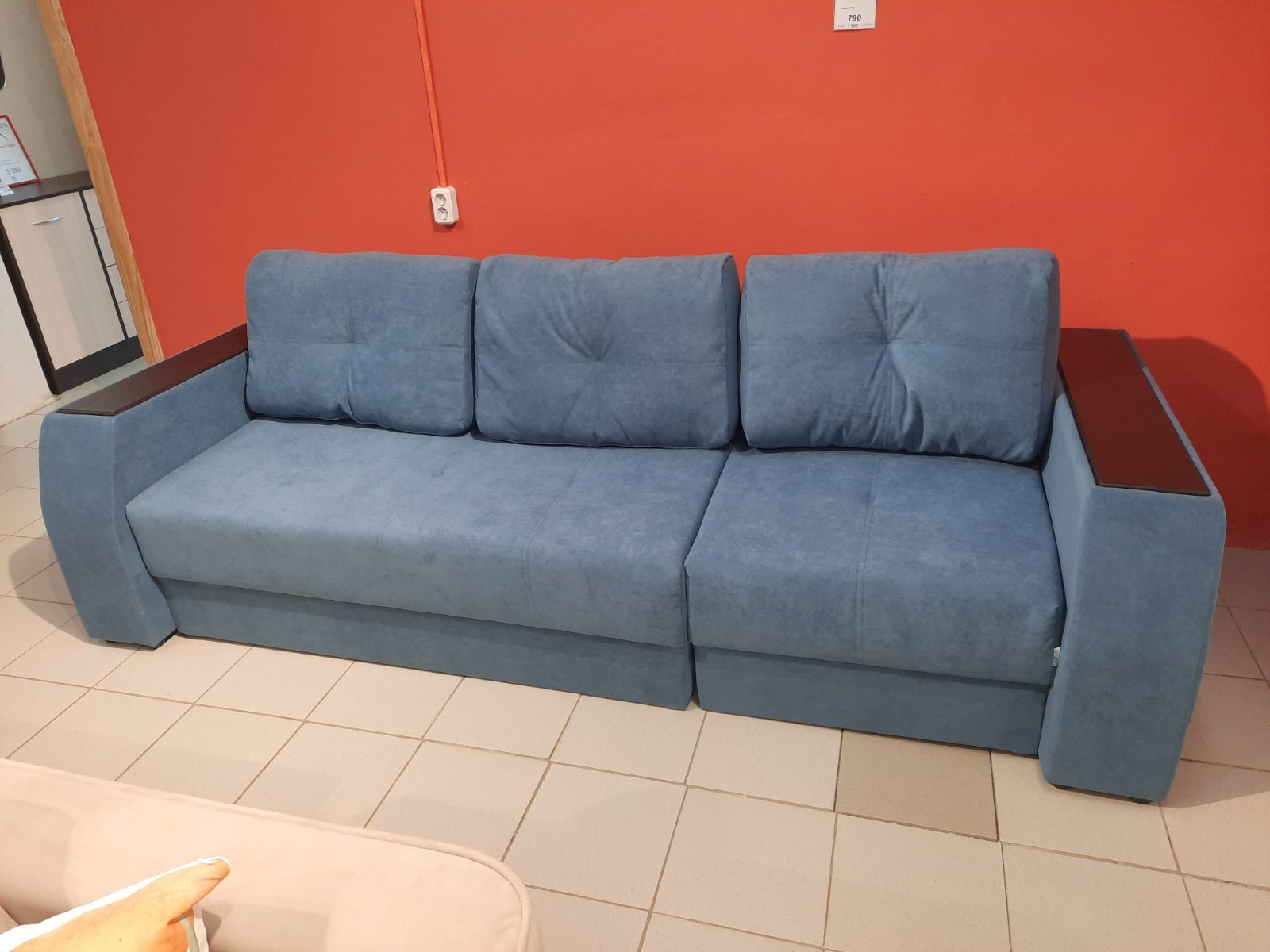 "Питер" БД НПБ (2600*1100 сп.м 2150*1500)  в ткани RS "Питер" БД НПБ (2600*1100 сп.м 2150*1500)  в ткани RS