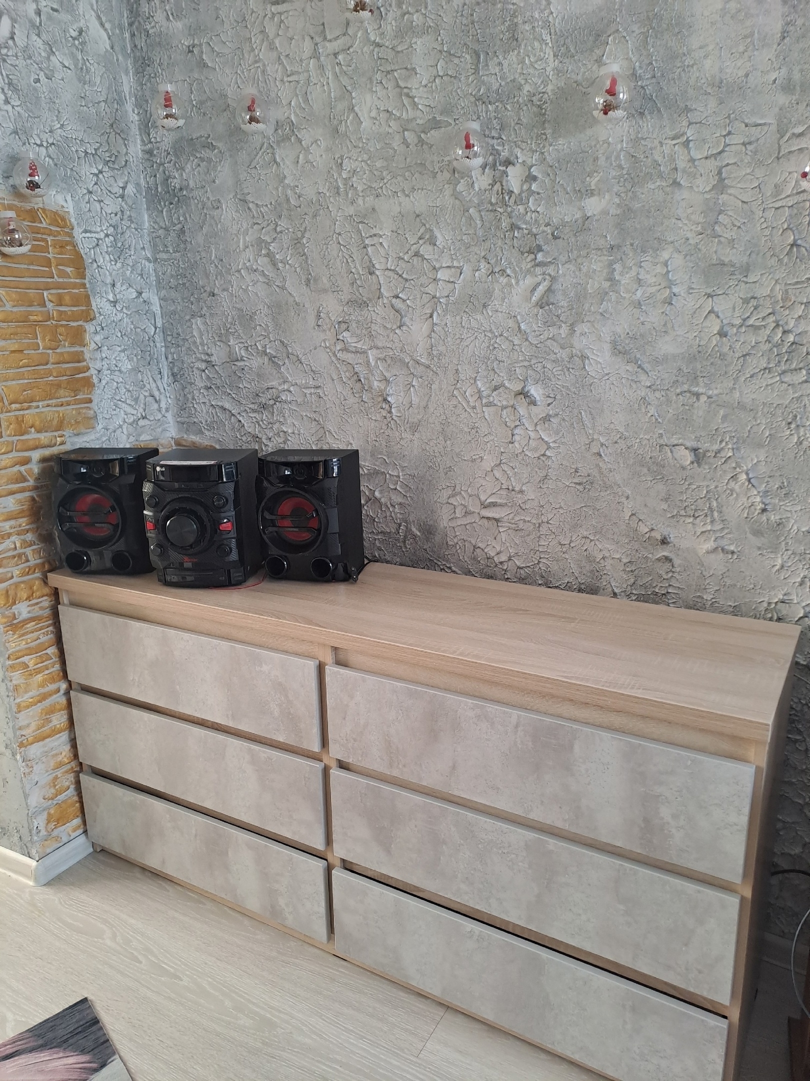 "Асти" комод 6 ящиков (1600*435*781)  "Асти" комод 6 ящиков (1600*435*781)