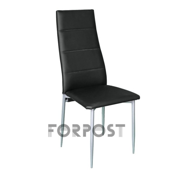 Стул "ВОЛНА ЛЮКС" металлик/кож.зам AERO  МФ "Форпост" г. Пермь