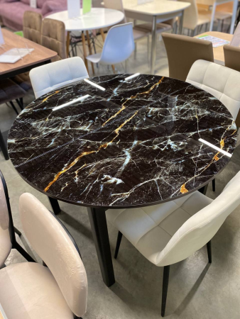 "Прага 8" стол раскладной, круглый (1050/1370*1050*750)  МФ "Акрона" г.Ижевск "Прага 8" стол раскладной, круглый (1050/1370*1050*750)  МФ "Акрона" г.Ижевск