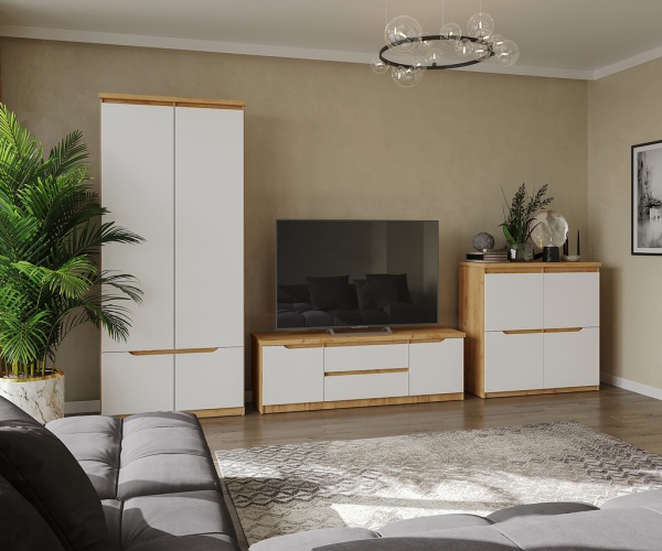 "Асти" Тумба ТВ (1510*435*497)  "Асти" Тумба ТВ (1510*435*497)