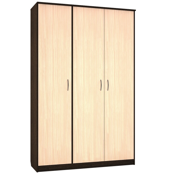 Шкаф 3-х ств. "Белла" (1411*483*2203)  Шкаф 3-х ств. "Белла" (1411*483*2203)