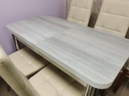 "Постформинг 38мм" Стол раздвижной   (1102/1376*581*750)