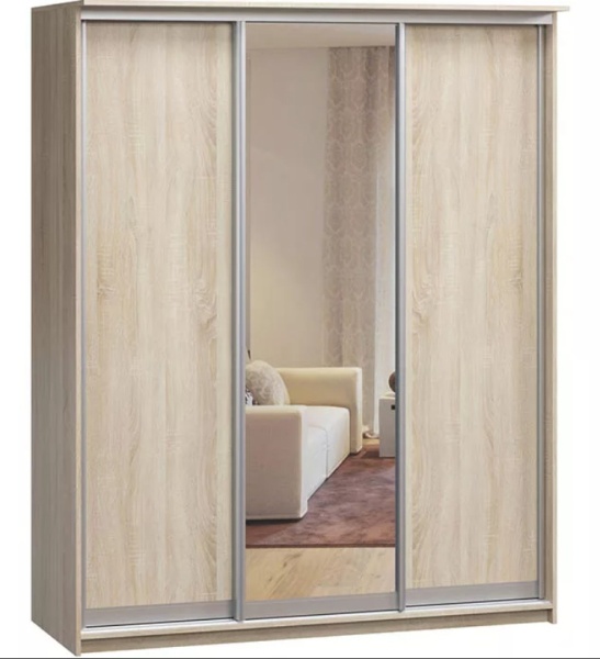 Шкаф-купе "Фаворит" 1800 С ЗЕРКАЛОМ Шкаф-купе "Фаворит" 1800 С ЗЕРКАЛОМ