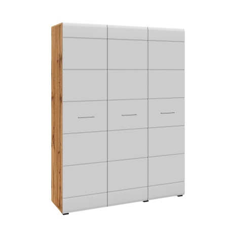 "Ненси" шкаф 3-х створчатый БЕЗ ЗЕРКАЛА (1500*465*2000)  "Ненси" шкаф 3-х створчатый БЕЗ ЗЕРКАЛА (1500*465*2000)