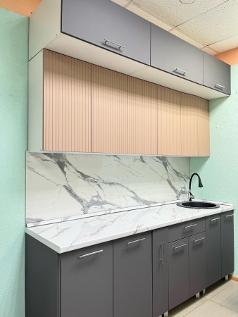 Кухонный гарнитур "Карри"/"Бостон" 2200 мм Кухонный гарнитур "Карри"/"Бостон" 2200 мм