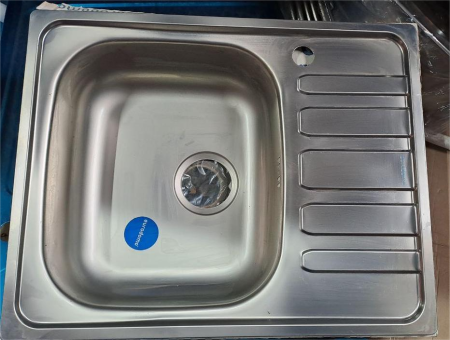 Мойка врезная 630*490 матовая сушка справа/слева Мойка врезная 630*490 матовая сушка справа/слева