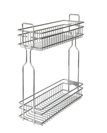Корзина кухонная в базу 200 мм с доводчиком (БУТЫЛОЧНИЦА) Корзина кухонная в базу 200 мм с доводчиком (БУТЫЛОЧНИЦА)