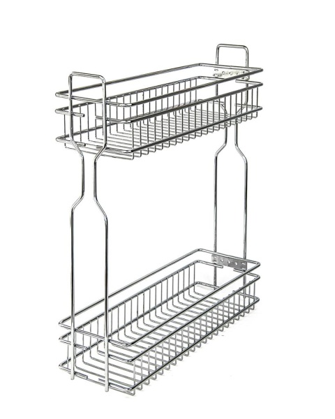 Корзина кухонная в базу 200 мм с доводчиком (БУТЫЛОЧНИЦА) Корзина кухонная в базу 200 мм с доводчиком (БУТЫЛОЧНИЦА)
