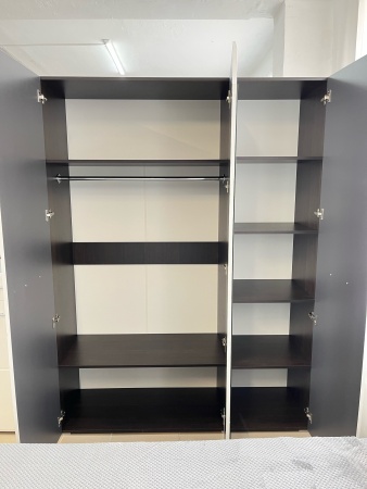 "Ненси" шкаф 3-х створчатый БЕЗ ЗЕРКАЛА (1500*465*2000)  "Ненси" шкаф 3-х створчатый БЕЗ ЗЕРКАЛА (1500*465*2000)