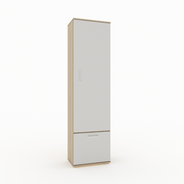 "Ника"  шкаф универсальный (550*357*2035)  "Ника"  шкаф универсальный (550*357*2035)