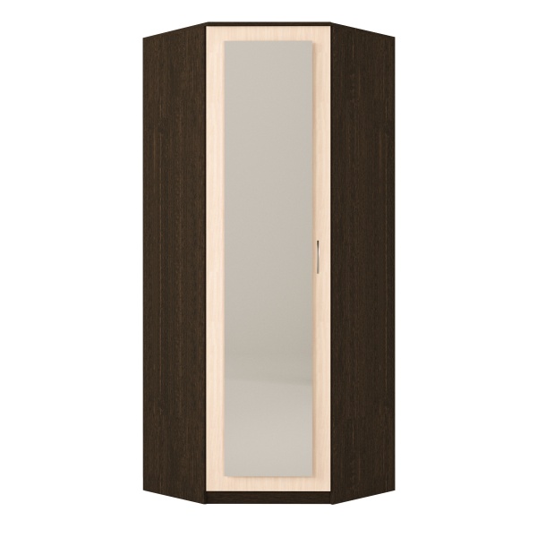 Шкаф угловой С ЗЕРКАЛОМ "Белла" (869*86*2203)  Шкаф угловой С ЗЕРКАЛОМ "Белла" (869*86*2203)