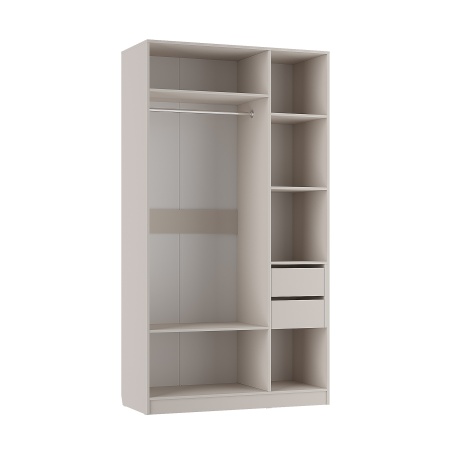 "Челси" шкаф 3 ств. ЛДСП (1200х519х2203) Кашемир "Челси" шкаф 3 ств. ЛДСП (1200х519х2203) Кашемир