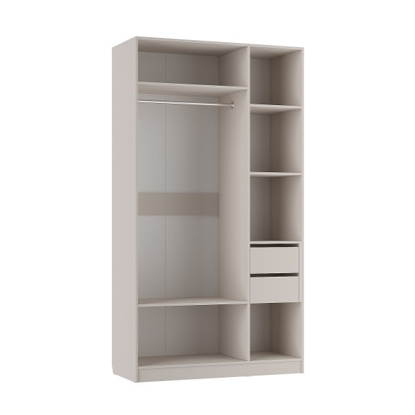 "Челси" шкаф 3 ств. ЛДСП (1200х519х2203) Кашемир "Челси" шкаф 3 ств. ЛДСП (1200х519х2203) Кашемир