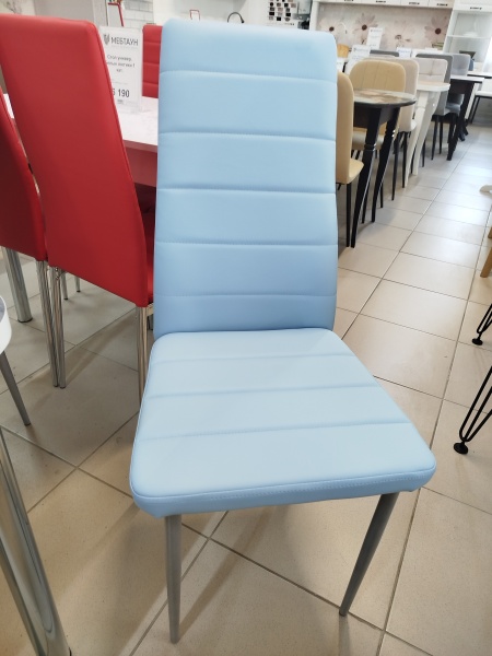 Стул "НОВАЯ ВОЛНА" металлик к/з ( цвет в ассортименте) МФ "Форпост"