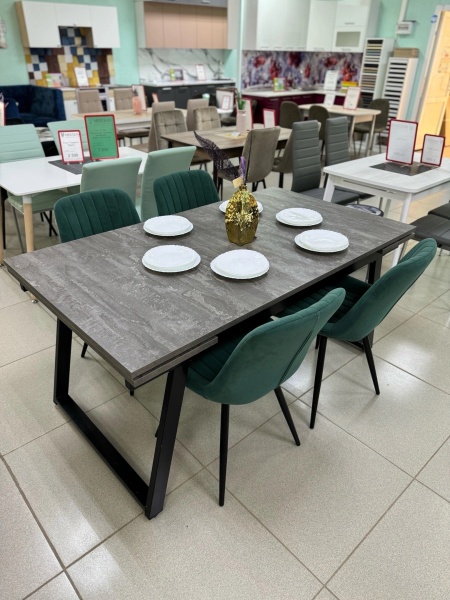 Стол "Лестер" металлокаркас  (1600(2200)*900) МФ "Командор" Стол "Лестер" металлокаркас  (1600(2200)*900) МФ "Командор"