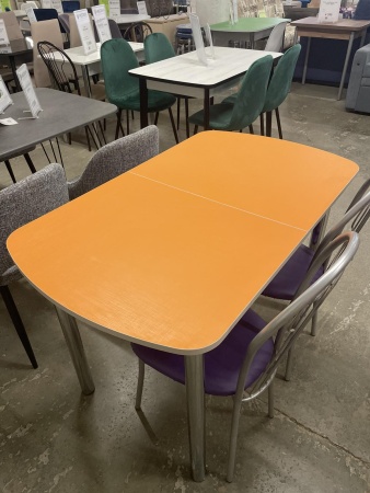 Стол универ. 2 кат. ноги ХРОМ  ФОРПОСТ 