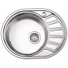 Мойка врезная овал 570 мм нержавейка сушка справа/слева Мойка врезная овал 570 мм нержавейка сушка справа/слева