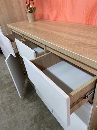 "Асти" шкаф малый 3 ящика (1353*435*1003)  "Асти" шкаф малый 3 ящика (1353*435*1003)