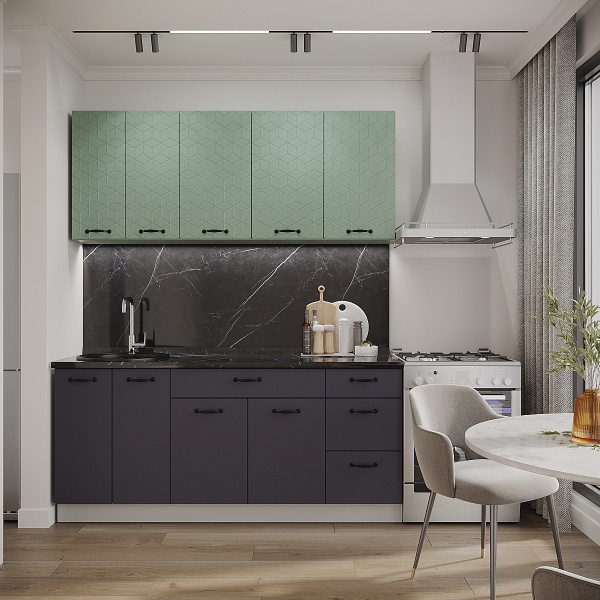 Кухня "Орегано" прямая 1,8м. Кухня "Орегано" прямая 1,8м.