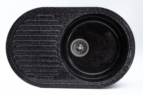 Кухонная мойка S -21 глянец/ матовый Кухонная мойка S -21 глянец/ матовый