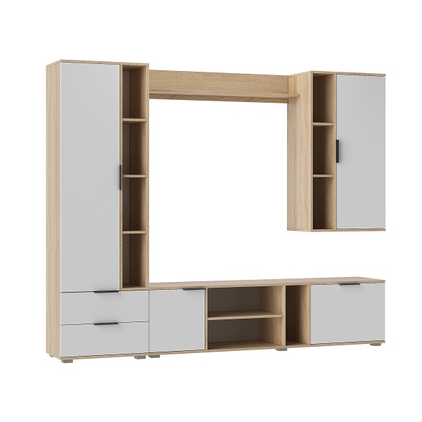 Модульная гостиная "Николь" ЛДСП  Модульная гостиная "Николь" ЛДСП