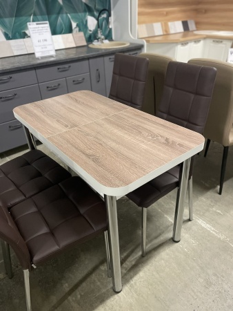 "Постформинг 38мм" Стол раздвижной   (1102/1376*581*750)