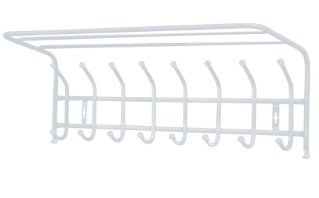 Вешалка настенная (ВП8/МС матовый серый) Вешалка настенная (ВП8/МС матовый серый)