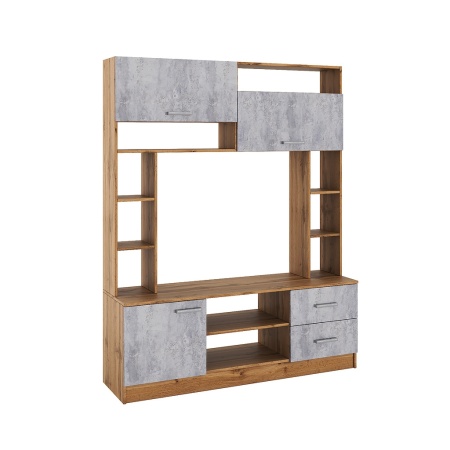 "МАРТА" Тумба под ТВ (1499*425*1885)  "МАРТА" Тумба под ТВ (1499*425*1885)