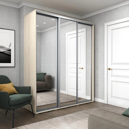 Шкаф-купе "Фаворит" 1800 С ЗЕРКАЛАМИ Шкаф-купе "Фаворит" 1800 С ЗЕРКАЛАМИ