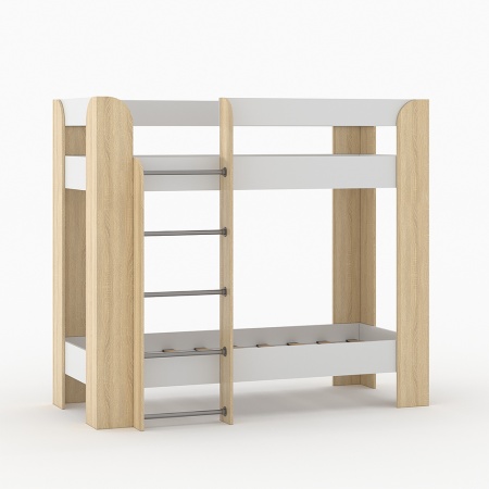 Кровать 2-х ярусная без ящика "МИШКА" (1964*998*1740)  Кровать 2-х ярусная без ящика "МИШКА" (1964*998*1740)