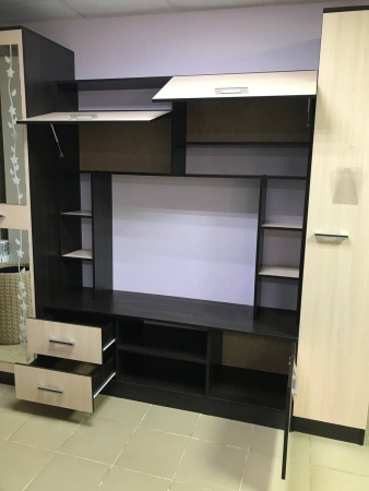 "МАРТА" Тумба под ТВ (1499*425*1885)  "МАРТА" Тумба под ТВ (1499*425*1885)