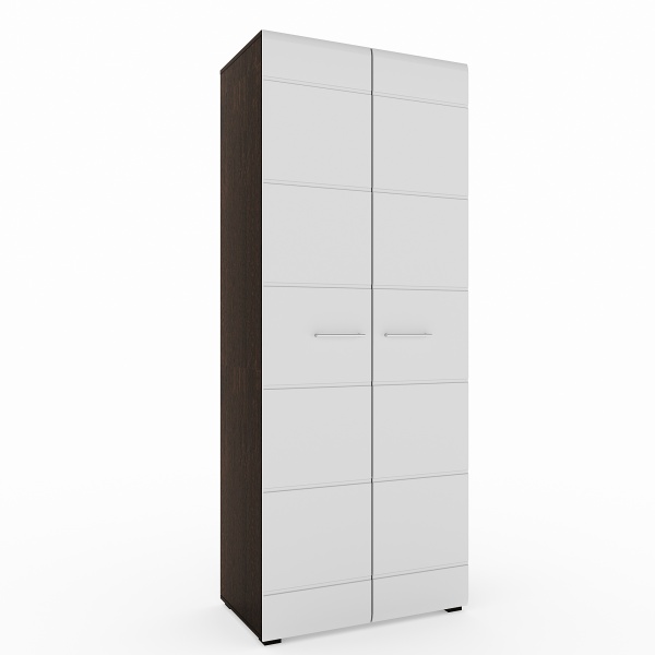 "Ненси" шкаф двустворчатый (800*465*2002)  "Ненси" шкаф двустворчатый (800*465*2002)