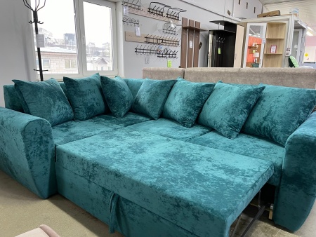 "Амели" Угловой диван пружина змейка/ велюр OWN  (2600*1850) "Амели" Угловой диван пружина змейка/ велюр OWN  (2600*1850)