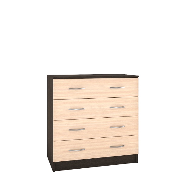 Комод "Белла 800" (806*433*825) венге/млечный дуб Комод "Белла 800" (806*433*825) венге/млечный дуб