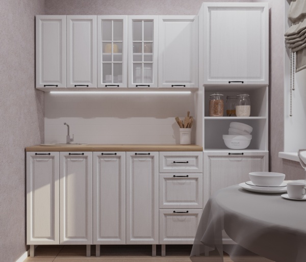 Кухня "Армандо" прямая 2,4м. Кухня "Армандо" прямая 2,4м.