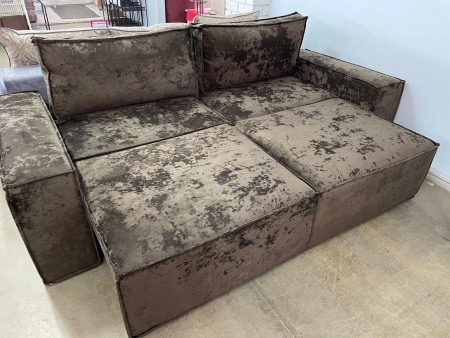 Диван "Тандем-софа" 2 секции НПБ ИП Хакимов г.Чайковский Диван "Тандем-софа" 2 секции НПБ ИП Хакимов г.Чайковский