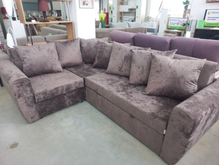"Амели" Угловой диван пружина змейка/ велюр OWN  (2600*1850) "Амели" Угловой диван пружина змейка/ велюр OWN  (2600*1850)