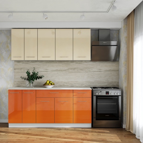 Кухня Бостон готовое решение 1800мм Кухня Бостон готовое решение 1800мм