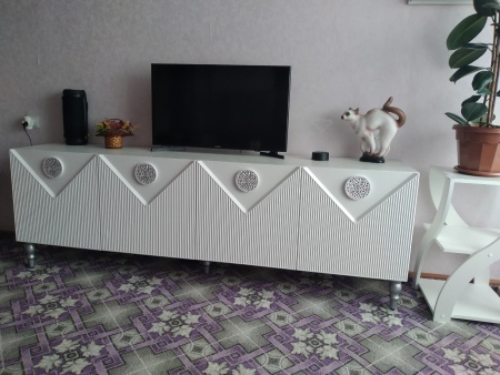 "Венеция" ТВ тумба МДФ (2010*416*650) МФ "Регина" г. Челябинск "Венеция" ТВ тумба МДФ (2010*416*650) МФ "Регина" г. Челябинск