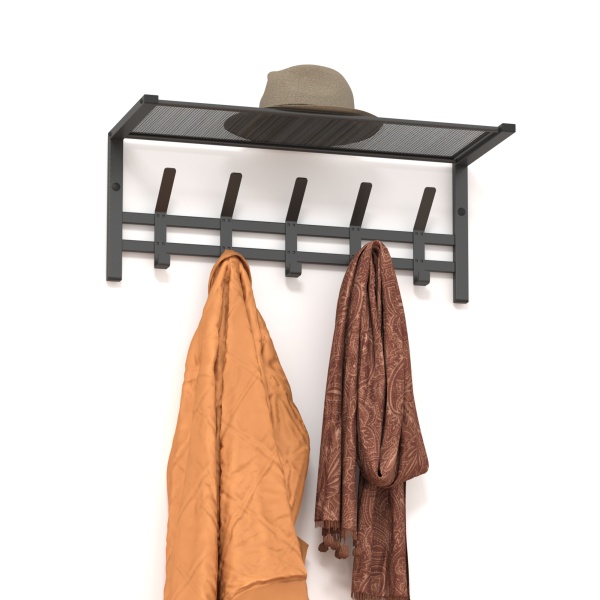 Вешалка с полкой "Торонто 21"  670*270*270 Вешалка с полкой "Торонто 21"  670*270*270