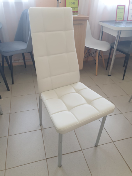 Стул "ВОЛНА" премиум ХРОМ/кож.зам  МФ "Форпост" г. Пермь Стул "ВОЛНА" премиум ХРОМ/кож.зам  МФ "Форпост" г. Пермь