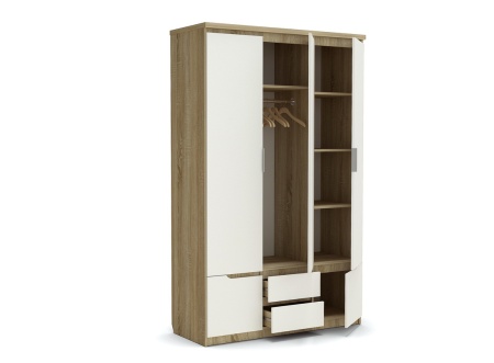"Асти" шкаф 3-х створчатый 1310*512*2103 "Асти" шкаф 3-х створчатый 1310*512*2103