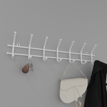 Вешалка "Норма 7" (705*80*165)  Вешалка "Норма 7" (705*80*165)