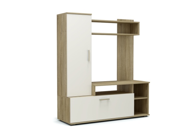 Мини-стенка "Алина" (1300*433*1486)  Мини-стенка "Алина" (1300*433*1486)