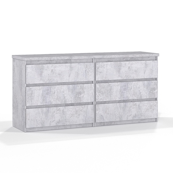 "Асти" комод 6 ящиков (1600*435*781)  "Асти" комод 6 ящиков (1600*435*781)