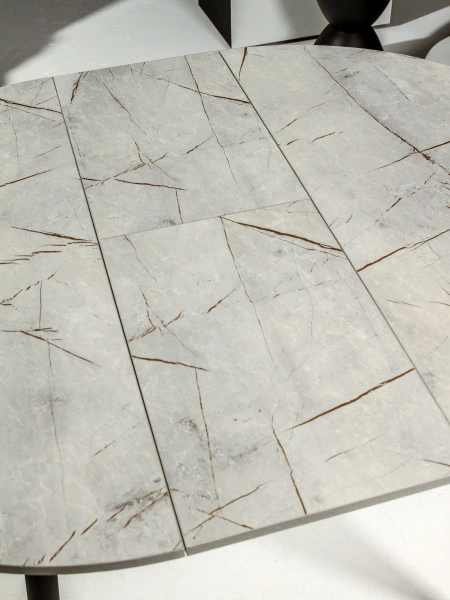 Стол круглый "Орион" раздвижной ЛДСП ( цвет в ассортименте)/ноги металл черный (950мм) Стол круглый "Орион" раздвижной ЛДСП ( цвет в ассортименте)/ноги металл черный (950мм)