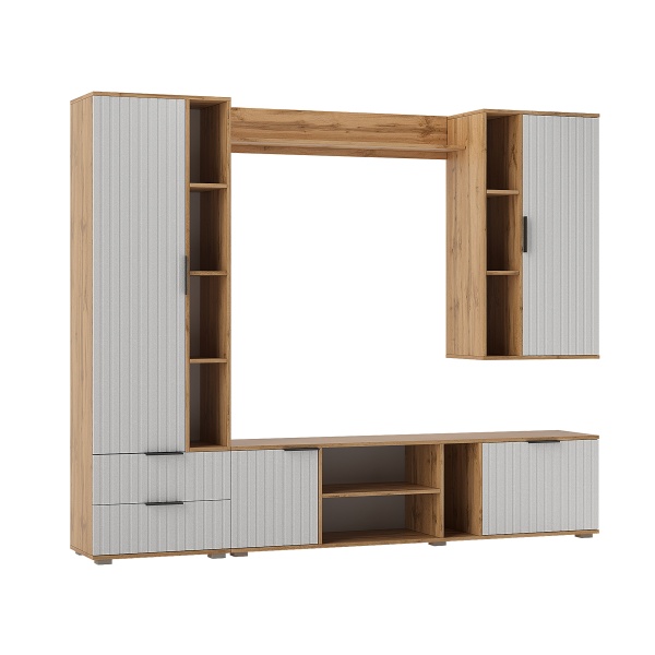 Модульная гостиная "Николь" МДФ  Модульная гостиная "Николь" МДФ