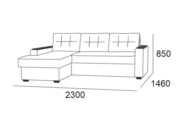 Триумф 2 ДУ правый (1 кат) 2300*1460*850 Мебельный формат г.Екатеринбрг Триумф 2 ДУ правый (1 кат) 2300*1460*850 Мебельный формат г.Екатеринбрг