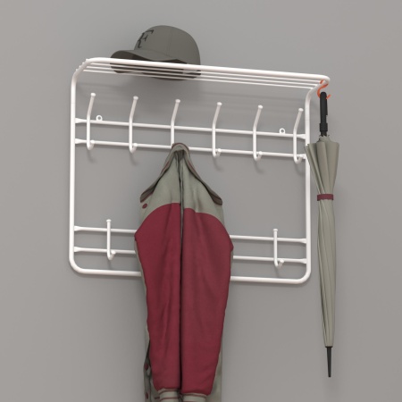 Вешалка 2-х ярусная 80 см. Вешалка 2-х ярусная 80 см.